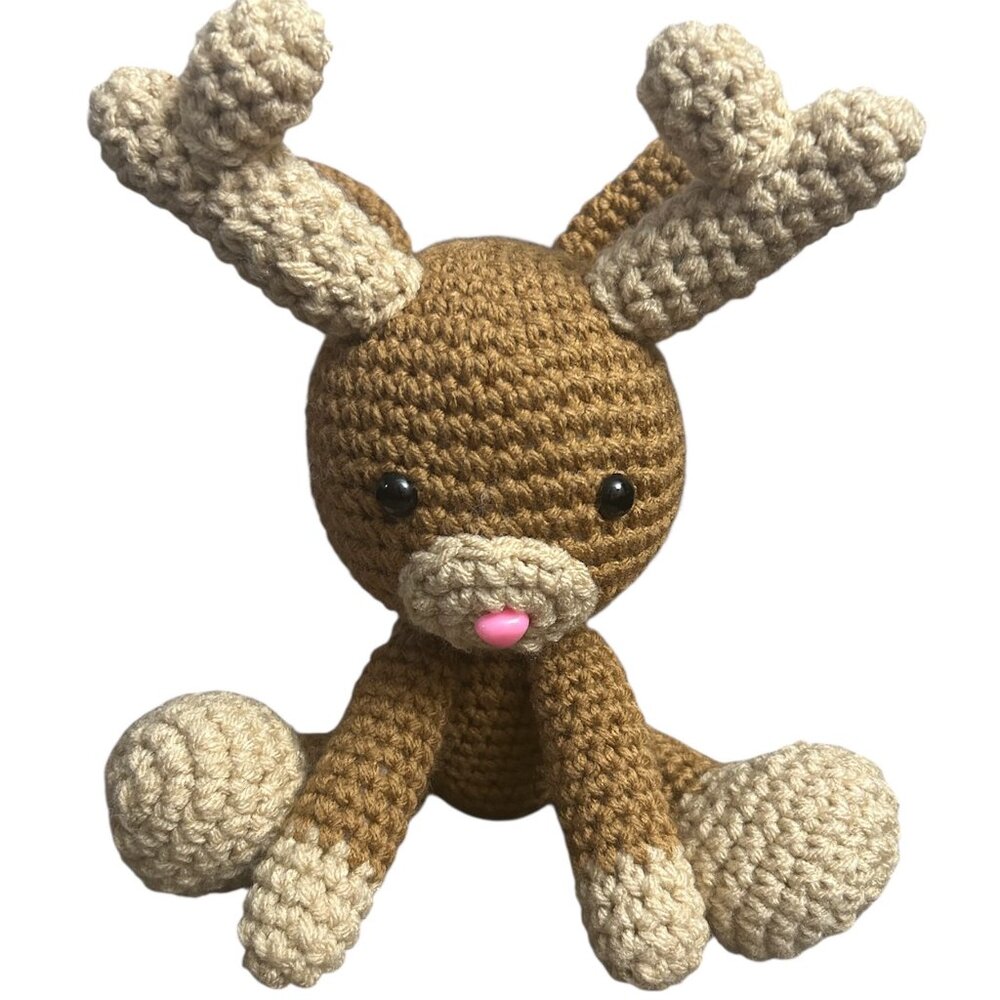 Crocheted Jackalope